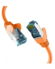 EFB RJ45 PATCHKABEL CAT7 ROHKABEL ORANGE 50m - Ethernetkabel (RJ-45/8P8C) mit hoher Übertragungsgeschwindigkeit und ideal für schnelle Netzwerkverbindungen in großen Entfernungen.