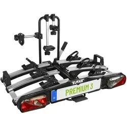 EUFAB Fahrradträger Premium 3 für Anhängerkupplung