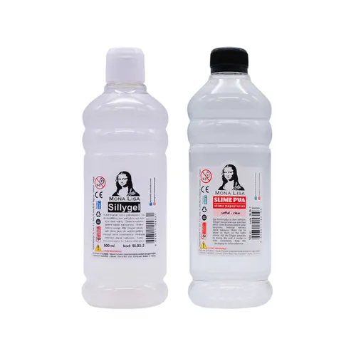 XXL Schleim-Set. Basis-Set mit Kleber & Schleim-Aktivator (2x500ml) - Slime-Set