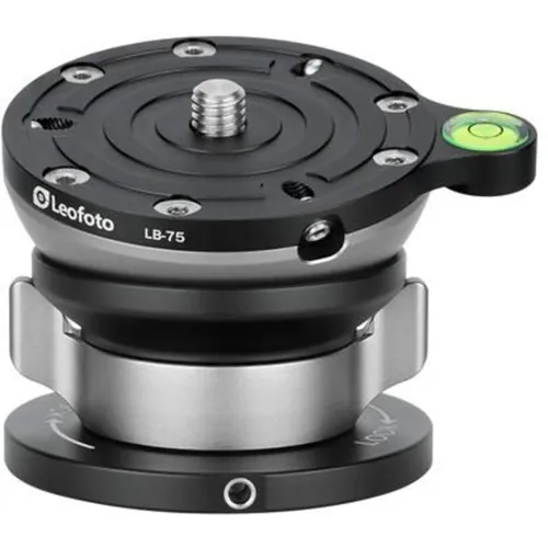 Leofoto LB-75 Stativkugelkopf - Stativköpfe mit 75 mm Durchmesser für präzise Nivellierung, ideal für Fotografen, die Stabilität und Flexibilität suchen.