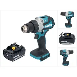 Makita DDF 489 M1 Akku Bohrschrauber 18 V - Akkuschrauber mit 73 Nm Drehmoment und bürstenlosem Motor für maximale Effizienz, inklusive 4,0 Ah Lithium-Ionen Akku – ideal für anspruchsvolle Projekte.