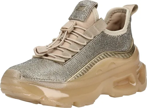 STEVE MADDEN Sneaker Lederimitat/Textil beige-rosa 40 EU - Sneaker für Damen im trendigen Beige-Rosa, aus hochwertigem Lederimitat und Textil, ideal für lässige Outfits und den ganzen Tag Komfort.