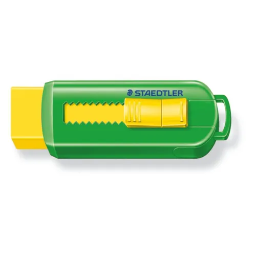 Radierer mit Schiebehuelle