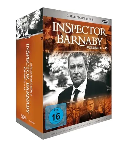 Inspector Barnaby - Collector's Box 3 (Vol. 11-15) [20 DVDs] - Sammlung der beliebten Krimiserie, ideal für Fans und Liebhaber spannender Geschichten