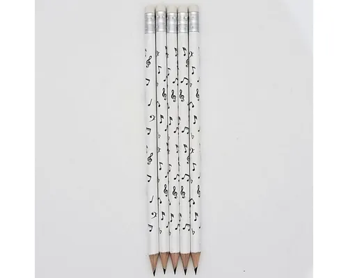 Bleistifte Weiß von Musikboutique