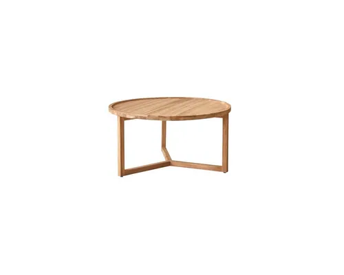 Tikamoon Couchtisch 90 Ana aus Teakholz - Eleganter Couchtisch 90 Ana aus FSC®-zertifiziertem Teakholz von Tikamoon. Ideal für ein stilvolles Wohnambiente, bringt er natürliche Wärme und zeitlose Eleganz in Ihr Zuhause. Maße: H 45 x B 90 x T 90 cm, Gewicht: ca. 11,4 kg.