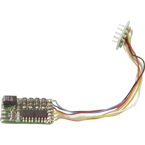 Piko H0 56122 Hobby Lokdecoder mit Kabel - Modelleisenbahn, leistungsfähiger Multiprotokolldecoder für DCC- und Motorola-Systeme, ideal für präzise Steuerung und individuelle Anpassung von Lokmotoren.