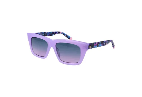 Benetton Sonnenbrille BE5079 725 54 – Stilvolle Damenbrille in Lila - Moderne Damen-Sonnenbrille in trendigem Lila mit blauen Verlaufsgläsern. Optimaler UV-Schutz und komfortables Design für stilbewusste Frauen.