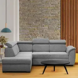 Ecksofa Madera L-Form mit Schlaffunktion von Beautysofa