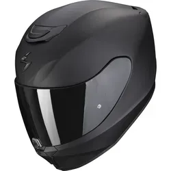 Scorpion EXO 391 Solid Helm, schwarz, Größe XS - Motorradhelm mit Kwikwick CTM Innenfutter für optimalen Temperaturausgleich und Ellip-Tec Visierwechsel für maximale Dichtigkeit – ideal für jeden Motorradfahrer.