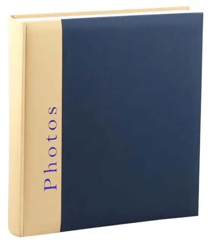 Ideal Chapter Fotoalbum in 30x30 cm 100 Seiten Foto Album Buchalbum Jumbo: Farbe: Blau
