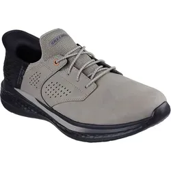 Skechers Herren Sneakers 44 EU - Herren-Sneaker aus hochwertigem Glattleder, ideal für Komfort und Stil im Alltag.