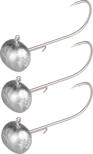 Spro Football Jighead Jig 22 - 3 Jighaken, Größe:10g / Gr. 5/0