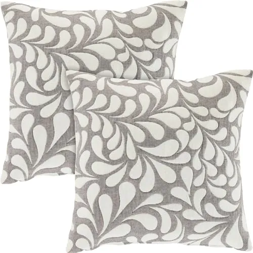 Erwin Müller Kissenhülle 2er-Pack Taupe Größe 40x40 cm