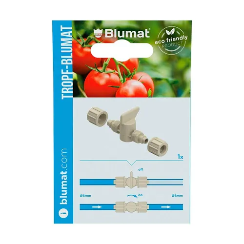 Blumat Absperrventil für Zufuhrschlauch - 8mm (32102) von Blumat