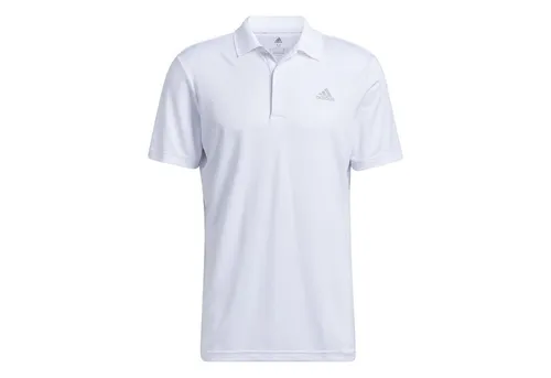 adidas Performance Poloshirt Performance Primegreen weiß Herren - Poloshirt für Herren aus 100% recyceltem Polyester, bietet uneingeschränkte Bewegungsfreiheit und Komfort auf dem Golfplatz. Ideal für Driving-Range oder 18-Loch-Runde.