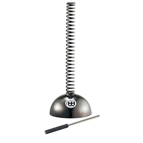 Meinl Percussion Bill Saragosa Helix Bowl - Artist Series - Klangschalen - Entwickelt mit Bill Saragosa, bietet diese Stahlwendel Bowl ein breites Soundspektrum und einen einzigartigen Wah-Wah-Effekt. Inklusive passendem Metallschlägel für vielseitigen Einsatz.