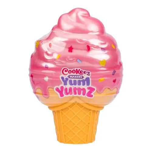 COOKEEZ MAKERY Yum Yumz (2er-Pack): Eiskalt versteckt, spielerisch entdeckt! Gib die Zutaten hinein und zaubere 2 süße, duftende Plüschtiere aus der Eiswaffel. Inklusive Stickern.