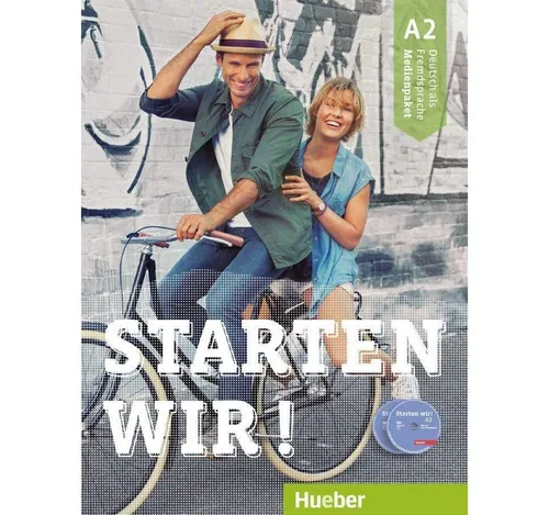 Hueber Verlag Hörspiel-CD Starten wir! A2 - Hörbücher, ideales Medienpaket für das Niveau A2 mit 3 Audio-CDs zum Kursbuch und zusätzlicher MP3-CD für flexibles Lernen.