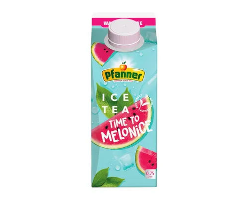 Pfanner Tee, Pfanner Ice Tea Wassermelone Eistee Teegetränk Packung 750ml