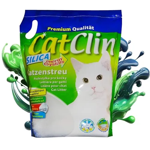 Catclin8 x 8 l = 64 L Magic SILIKAT KATZENSTREU-PowerCat STREU-Forever CLEAN