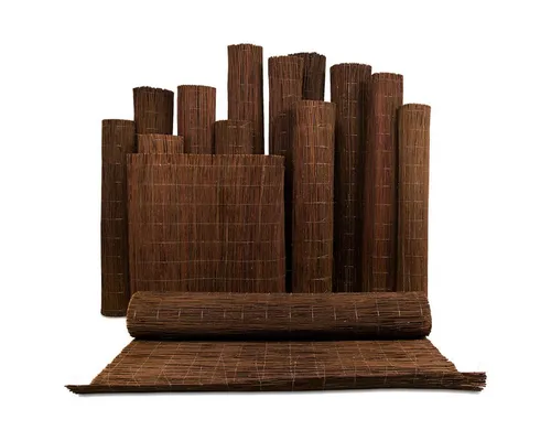 Weidenmatte Sichtschutz 180 cm x 300 cm - Naturbelassen und Langlebig - Hochwertige Weidenmatte für mehr Privatsphäre auf Balkon oder Garten. Ideal als dekorativer Sichtschutz gegen Lärm und neugierige Blicke. Robuste Verarbeitung für langfristige Nutzung.