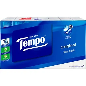 Tempo Taschentücher, samtig weich, 3 in 1 von Tempo