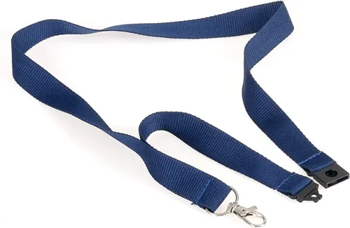 EUROPEL Textilband mit Karabiner blau 10 Stück