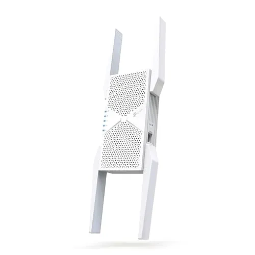 TP-Link RE655BE Tri-Band Wi-Fi 7 Verstärker - WLAN-Repeater mit bis zu 9300 MBit/s, ideal für 4K-Streaming und Gaming. Tri-Band-Technologie für stabile Verbindungen und EasyMesh-Unterstützung für nahtloses Heim-WLAN.