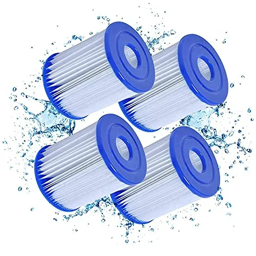 Mscomft for BW 58093 Size I Filter Cartridge for Pools, for BW Ersatzfilterkartusche für aufblasbares Schwimmbad(4 PCS)