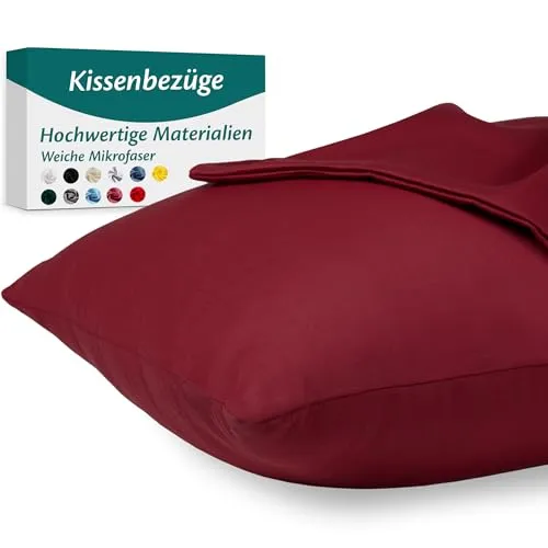 Kissenbezüge Rot von Flowen