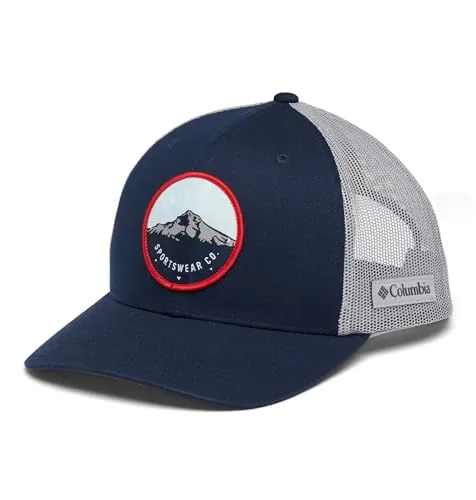 Columbia Unisex Mesh-Snapback-Cap, Hoch von Columbia