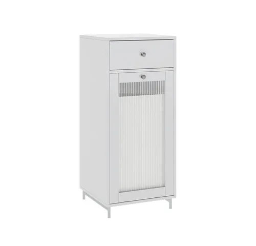 Vicco Midischrank Malte, Weiß, 40 x 96 cm