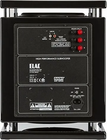 Elac Sub 2070 Hochglanz Schwarz – High Performance Subwoofer
