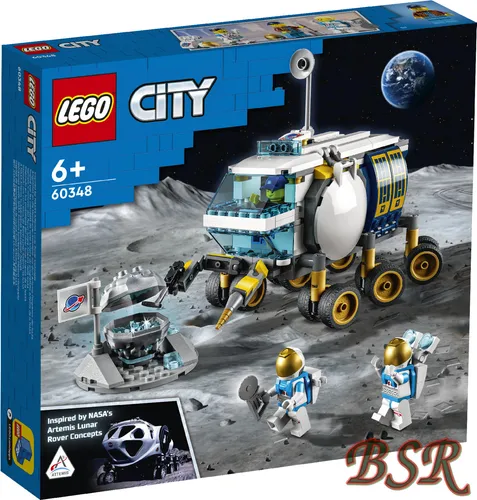 LEGO CITY Mond-Rover 60348 - LEGO Set für Kinder ab 6 Jahren, mit 0 Teilen, inspiriert von der Weltraumforschung – ideal für kreative Abenteuer und Rollenspiele.