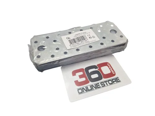 Flachverbinder 140 x 55 x 2 Verbindungsplatte Verbindungsblech Holzbau 10 Stück