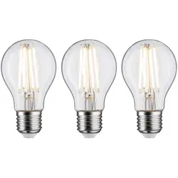 Paulmann Filament Bundle LED Birne E27 3x1055lm dimmbar - LED-Lampen Bundle, 3x dimmbare Filament AGL mit warmweißem Licht, ideal für gleichmäßige Ausleuchtung in jedem Raum.