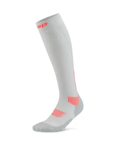 CEP Damen Core Run Tall Socks 5.0 grau von CEP