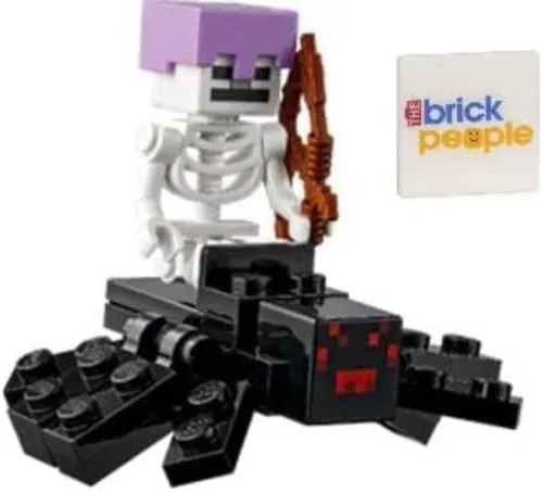 LEGO Minecraft: Spinnen-Minifigur Und Skelett (Ab 6 Jahren)