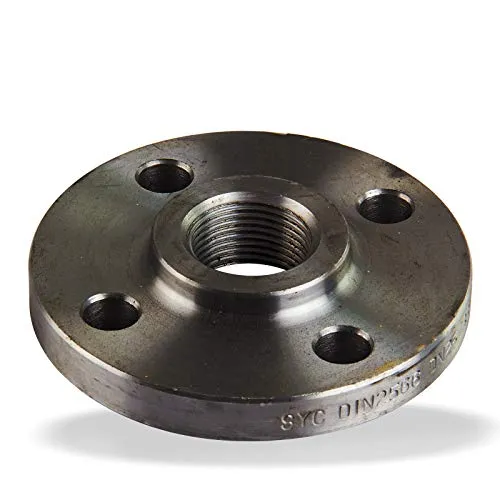 Stabilo-Sanitaer Gewindeflansch 1' 115x16mm DN25 schwarz Schweissfitting Rohrflansch Flansch