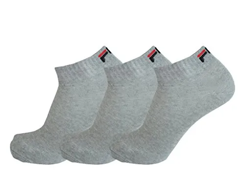 FILA Herren Socken 3-Pack Training Grau 35-38