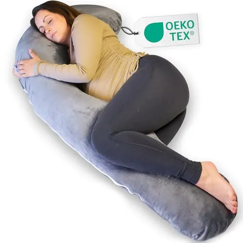 Ella Schwangerschaftskissen in grau von Ella