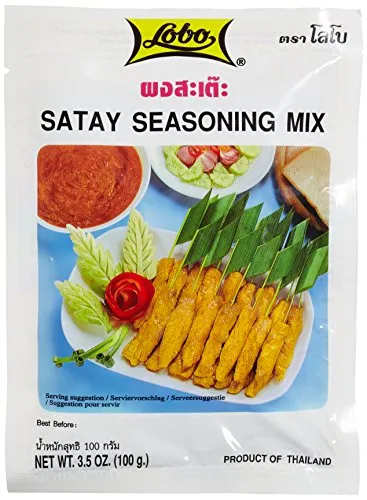 Lobo Würzpaste Satémarinade & Sauce 100g, 12er Pack (12 x 100 g)