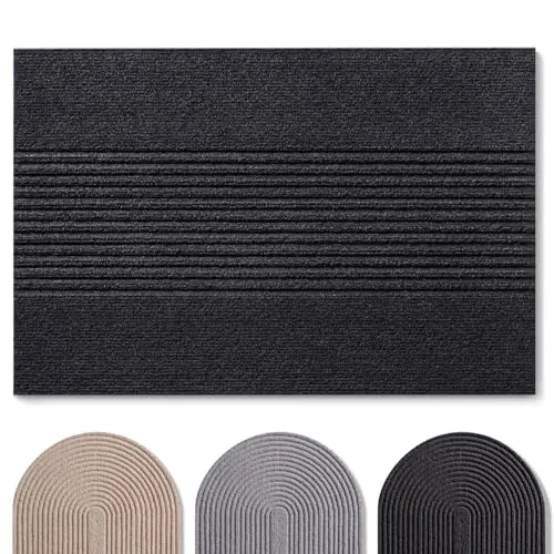 Blumtal Fußmatte 70x120 cm in grau von Blumtal