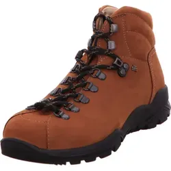 Finn Comfort Garmisch Unisex Stiefel in Braun, Größe 9.5 - Wanderschuhe mit Wechselfußbett für optimale Anpassung, aus hochwertigem Nubukleder für hohen Tragekomfort und sicheren Halt auf Wanderungen.