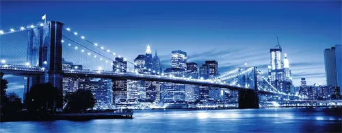 Teile Ravensburger Puzzle Panorama Leuchtendes New York 15050 1000