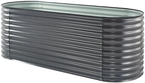 KONIFERA Hochbeet aus verzinktem Stahl, 240x80x82 cm