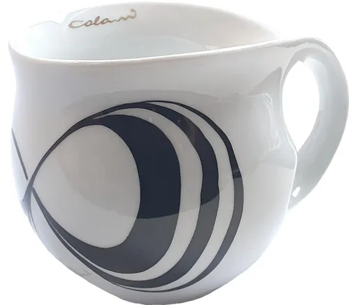 Colani Tasse XXL Jumbotasse 550ml Capriole Schwarz in schwarz von Colani