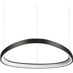 Ideal Lux LED-Hängeleuchte Gemini SP d061 DALI/PUSH 2700K - Moderne Hängeleuchte für Innenräume mit DALI-Dimmfunktion und fest integriertem LED-Modul in extra warmweiß. Ideal für stilvolle Akzente über Esstischen oder in Wohnräumen.