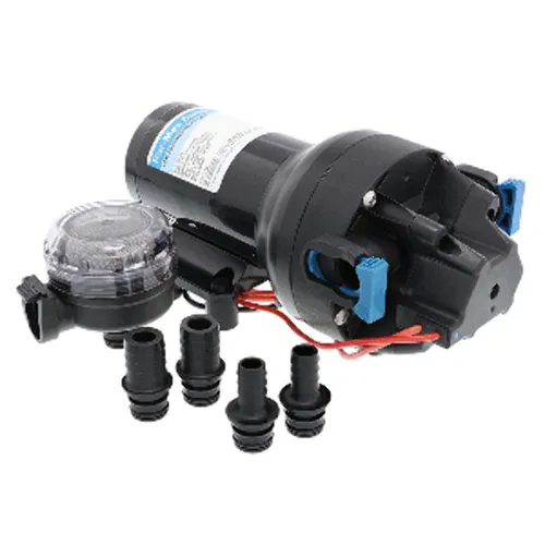 Jabsco Par-Max HD5 Wasser Druckpumpe 12V 5GPM 40PSI Schwerlast P501J-115S-3A
